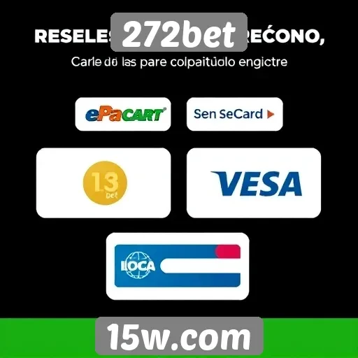 Métodos de pagamento disponíveis no 272bet